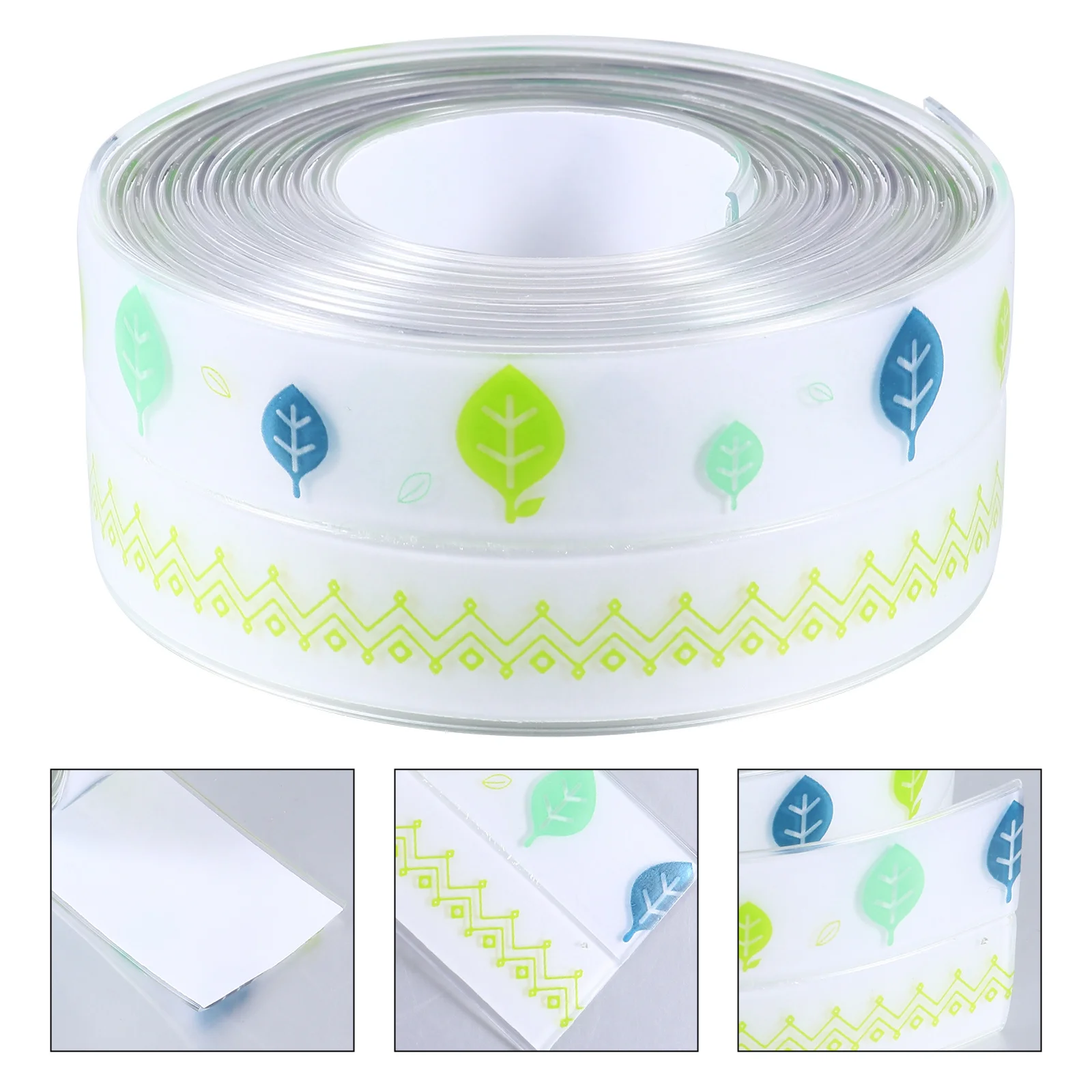

2 Rolls Waterproof Mold Resistant Caulk Strip PVC Sealing Tape for Kitchen Bathroom Sink Corner Gap Sealing Tape