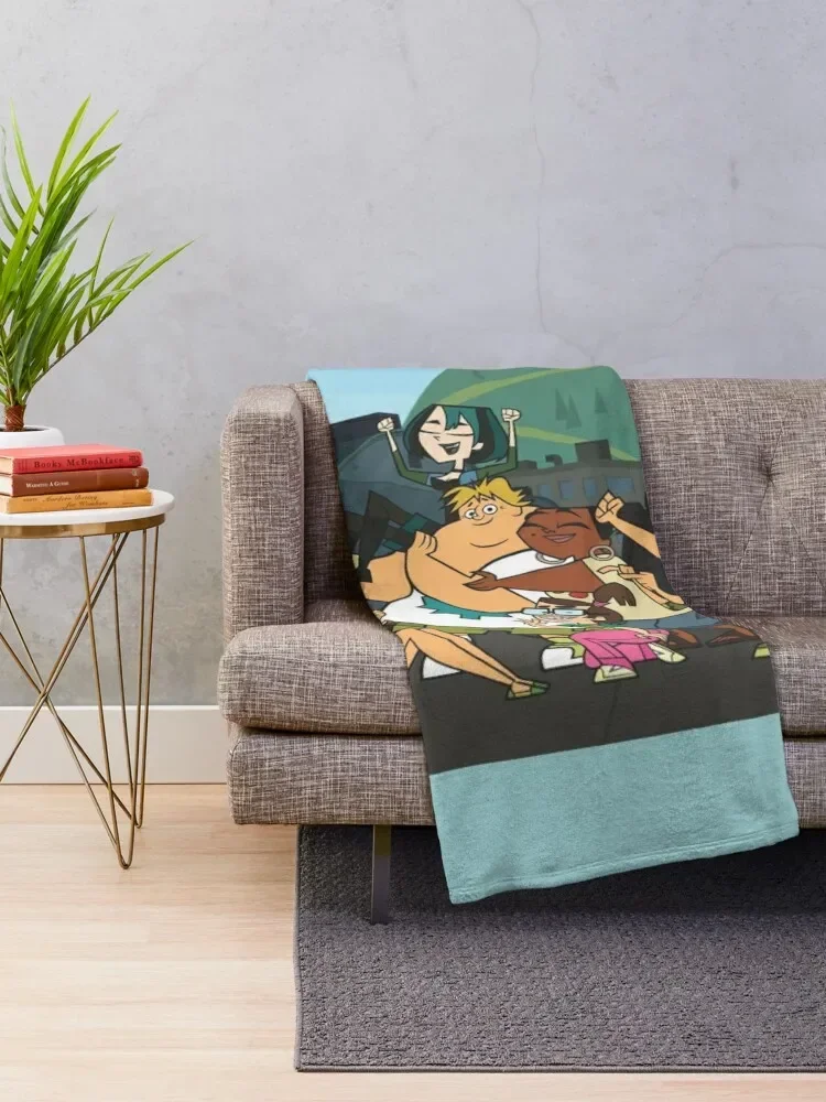 Total Drama Action Throw Blanket Winter beds Decorative Sofa Blankets