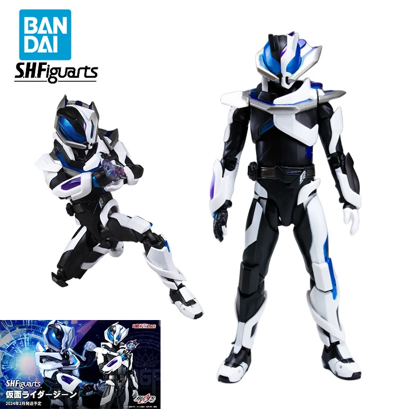 

Genuine Origina Bandai S.H.Figuarts SHF Anime Kamen Rider GEATS Ziin Action Collectible Model Decorations Doll Toys For boys