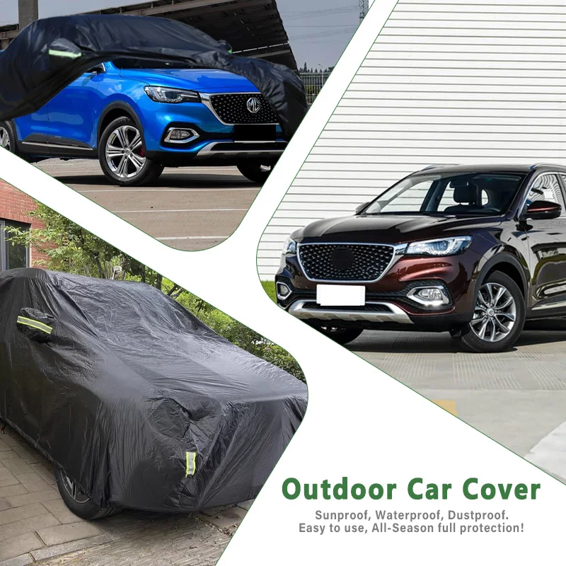 

Автомобильный чехол для MG HS — защита всего тела на открытом воздухе, водонепроницаемый, пылезащитный, термостойкий, всесезонные внешние аксессуары