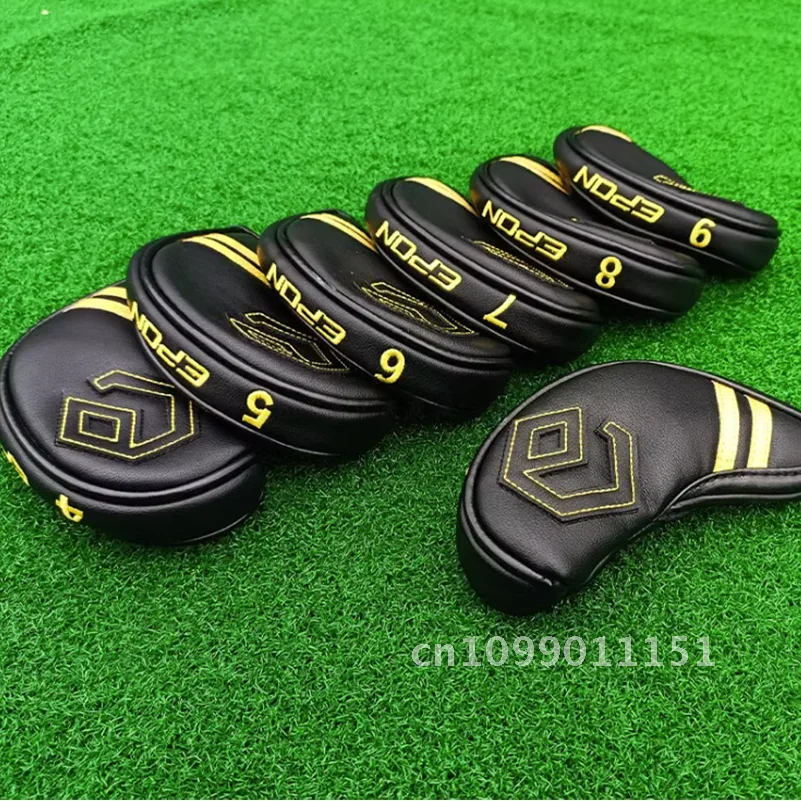 New Golf Iron Covers Met Magnetische Sluiting 4-9 Golf P(7Pcs) Irons Verzending Man voor Pu Set Gratis Covers Vrouwen