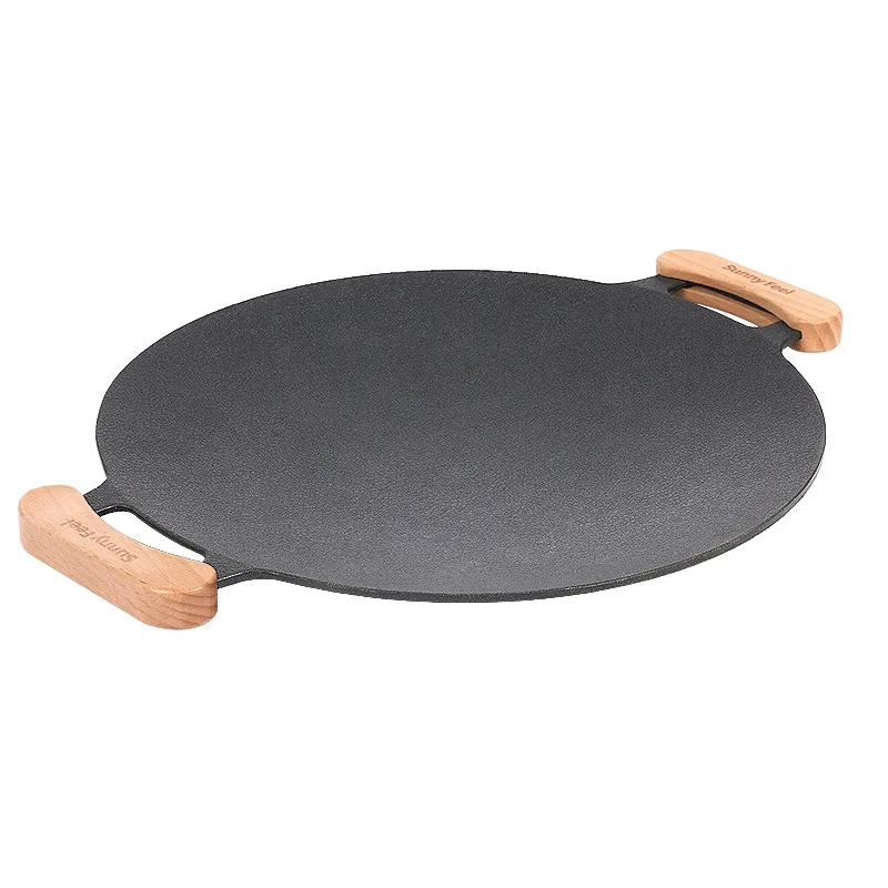 

Outdoor kitchenware camping aluminum alloy baking pan, portable barbecue frying pan Korean barbecue pan
