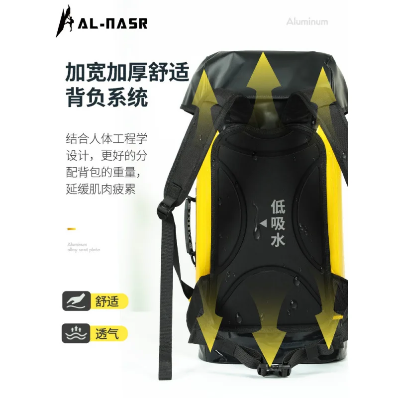 Rock Climbing Equipment Storage Rope Bag, Outdoor Hiking, Cave Exploration, River Tracing, Waterproof Sports Backpack,P861