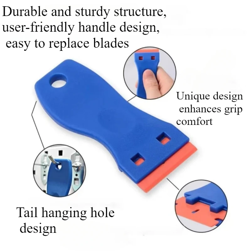 1/100Pcs/SetCar Sticker Remover Multifunctional Adhesive Scraper Shovel Automotive Film Applying Tool Window Cleaning Scraper