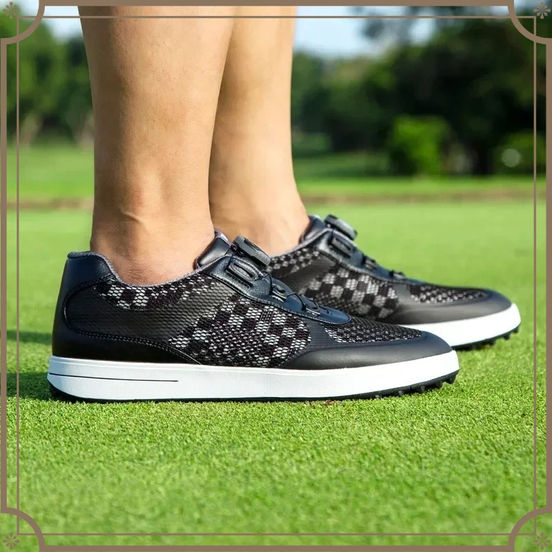 chaussures-de-golf-pgm-premium-pour-hommes-lacets-a-bouton-antiderapantes-impermeables-chaussures-de-sport-pour-hommes-baskets-noires