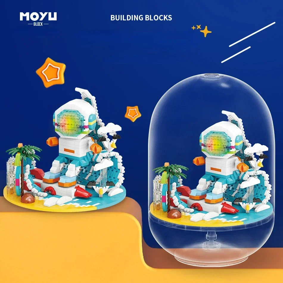 Micro briques blocs de construction à petites particules pour garçons filles enfants jouets éducatifs bricolage cadeaux décor à la maison chine espace homme jouets