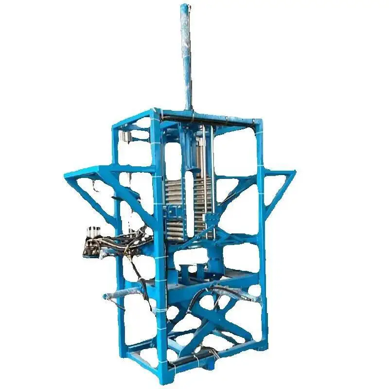 New Hydraulic Pneumatic Steel Tire Load Press Hine Tyre Tripler With Engine Motor And Pump For Easy Transportation