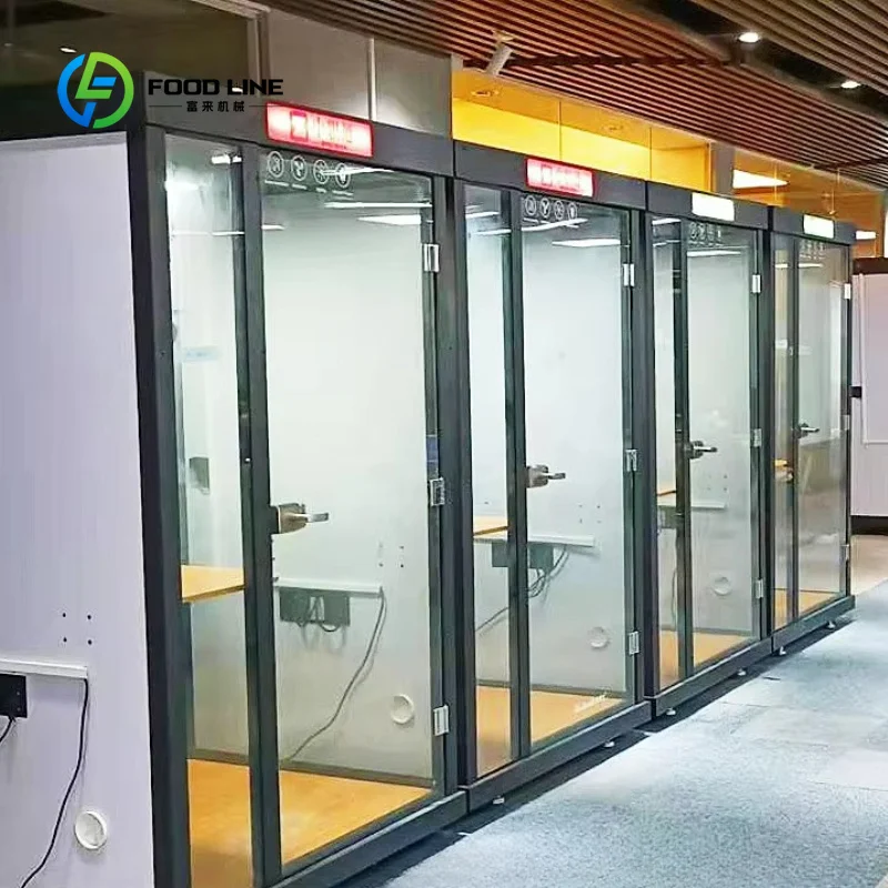 Customized Modern Steel Glass Soundproof Booth for Apartment Music Practice Home Mall & Hospital Use Soundproof Room
