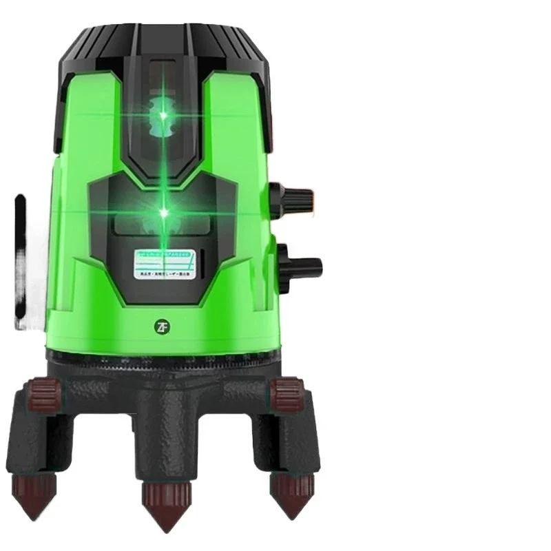 

Outdoor new strong light infrared level automatic leveling green light outdoor laser high precision 2 lines 5 lines