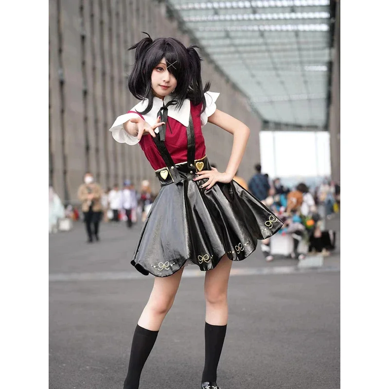 أنيمي المحتاجة فتاة جرعة زائدة الملاك- تأثيري حلي لعبة الهاوية كانجيل أمي تشان فستان حفلة كرنفال تنورة جلدية Jk;3,c'5.b;8' #3