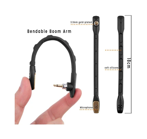 Imagen 2 del producto Micrófono de alta calidad para auriculares Logitech ASTRO A40 TR, auriculares para juegos