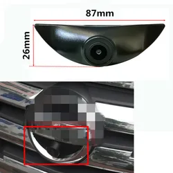 Car Front View Camera For Nissan Murano Teana Sylphy Sentra Pathfinder Geniss X-Trail Tiida Qashqai Livina fairlady Pulsar Cube