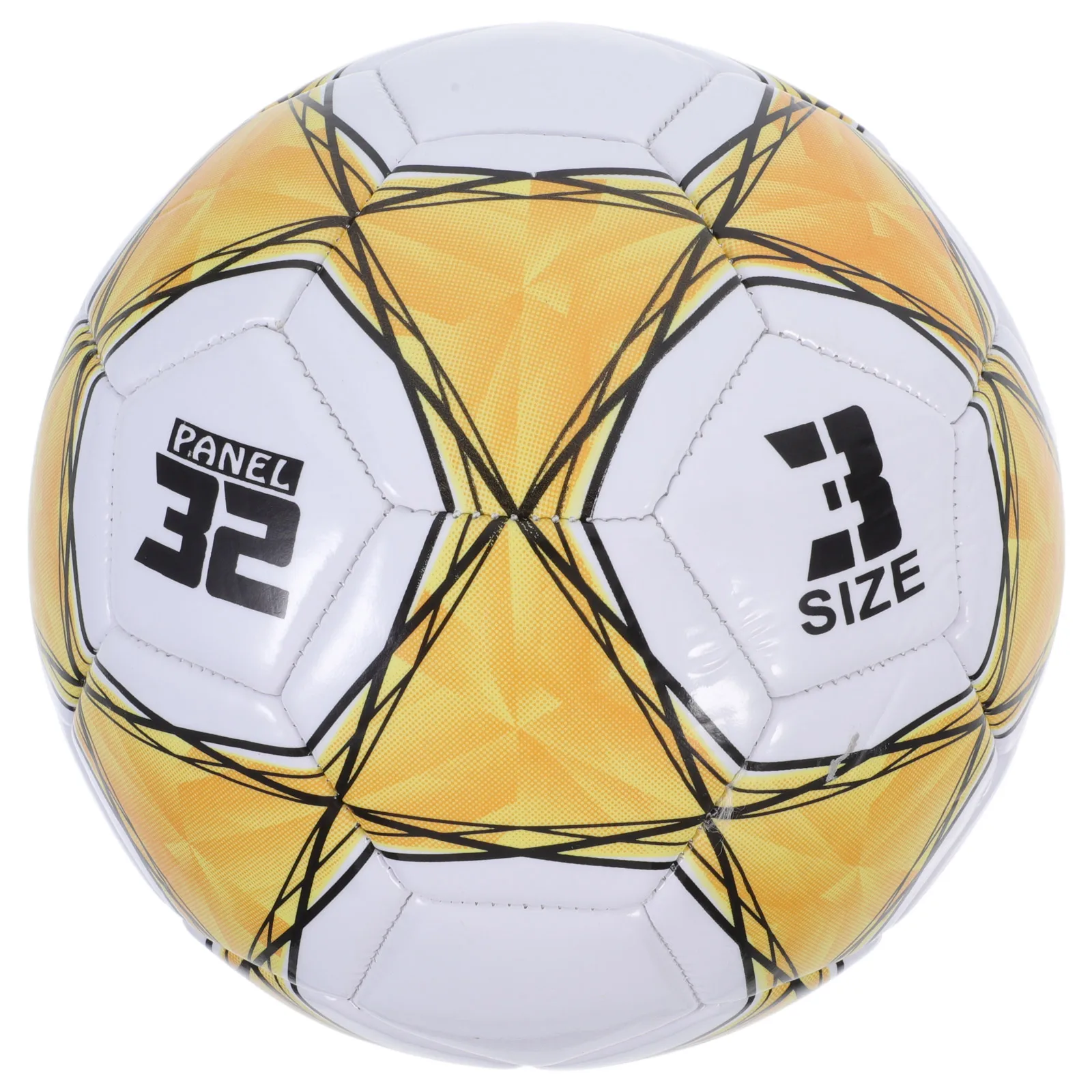 

Thickened PVC Soccer Ball Youth Toddler Kids Football for Outdoor Indoor Training Practice Durable Handstitched Deflated