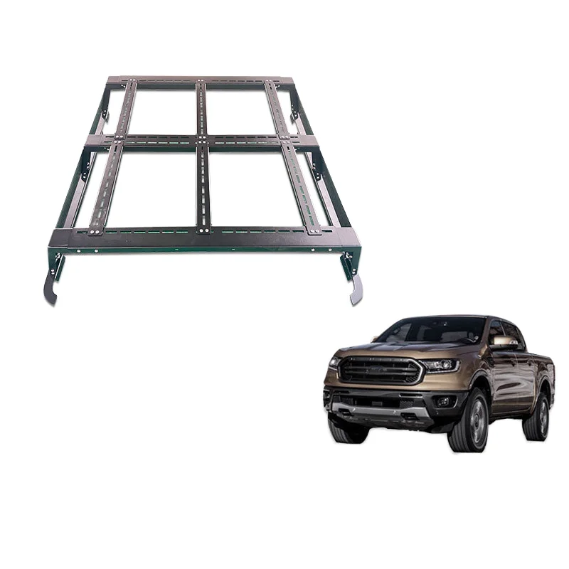 GRANDTEC High Quality Auto Exterior Accessories Universal 4x4 Pickup Truck Galvanized Iron Roof Rack For Changcheng Poer