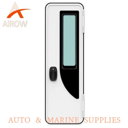 Airow auto Automatic Lock Aluminum Insulation Camper Trailer Passenger Door Caravan Accessories Entry Door RV Passenger Door