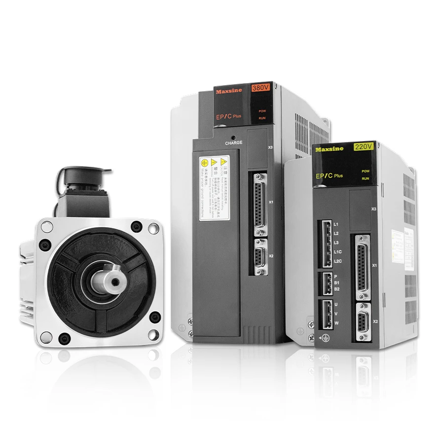 servomotore 130MAH06025 1.57KW flangia 130mm, 6Nm con kit servoazionamento CA 380v