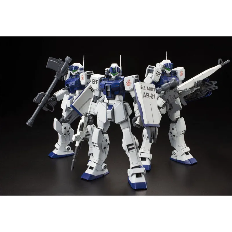 Bandai Genuine MG GM Sniper Ⅱ RGM-79SP 1/100 Anime Action Figure Assembly Model Toys Collectible Model Ornaments Gifts For kids