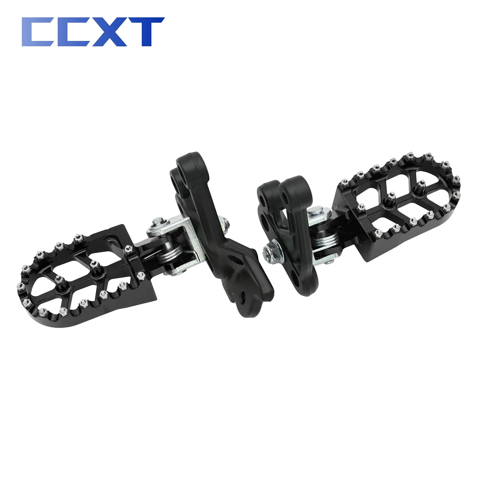 Electric Motorcycle CNC Foot Pegs Rests Pedals Footpegs Bracket For Sur-Ron Surron Light Bee S & Light Bee X Universal Parts