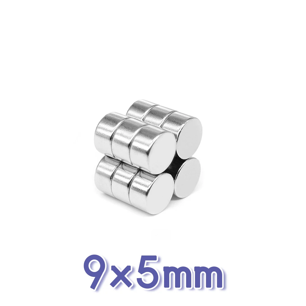 9x5 mm Round powerful magnets Disc N35 9x5 mm neodymium magnet 9mm x 5mm Permanent NdFeB magnet strong 9x5mm