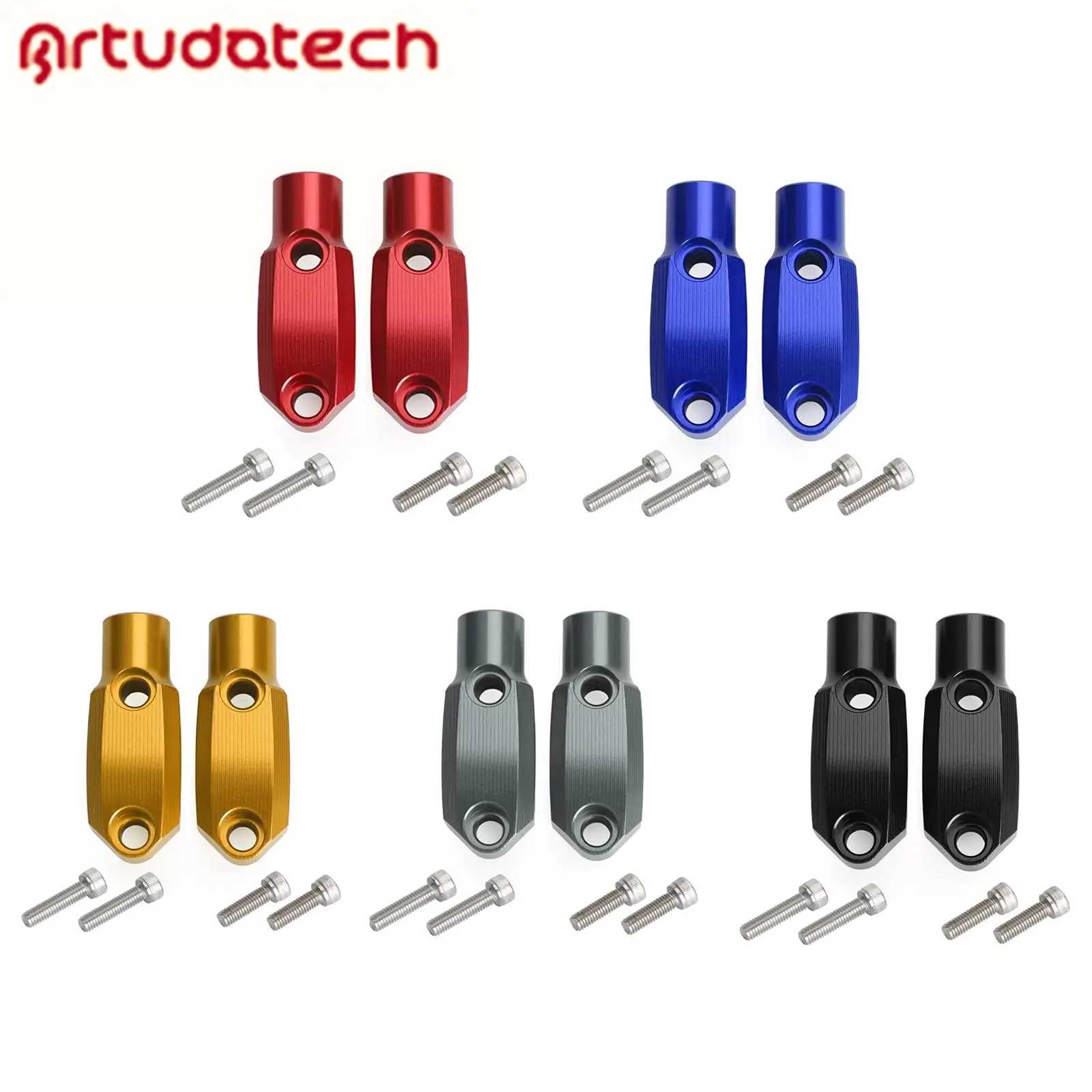 

Artudatech Master Cylinder Clamp Mirror Mount for Yamaha FZ6 FZ6N FZ6R FZ6S FZ8 FZ1/N Fazer Motorcycle Accessories