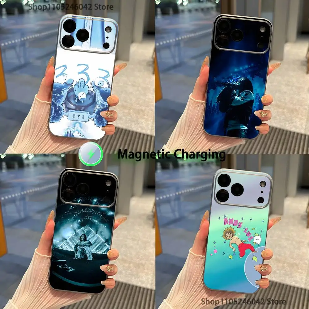 

Singer M-Matue 333 Album Transparent gray Phone Case For iPhone 17,16,15,14,13,12,11,Pro,Max,Plus Magnetic Wireless Charging
