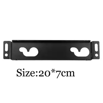 Nástěnný držák soundbaru s ochranou proti pádu, kovový nástěnný držák reproduktoru pod police soundbaru pro televizor, příslušenství pro reproduktory LG 12 nejlepší prodej držák na soundbar LG - №5