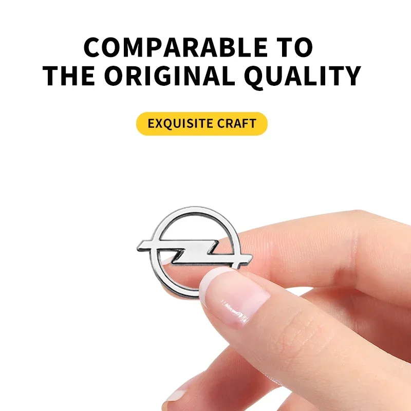 5/10/20 Stück 16mm Auto-Emblem-Abzeichen ABS-Aufkleber Schlüssel-Logo für Opel Insignia Astra J F Antara Meriva Zafira H G Corsa Vectra OPC