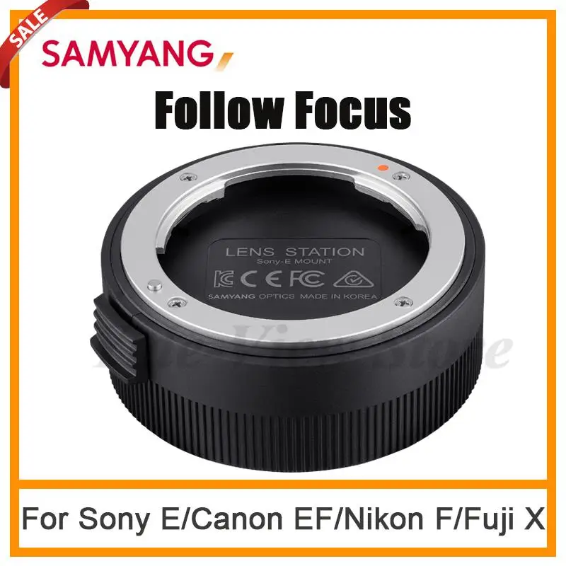 Samyang Focuser Follow Focus Wireless Lens For Sony E Canon EF Nikon F Fuji X