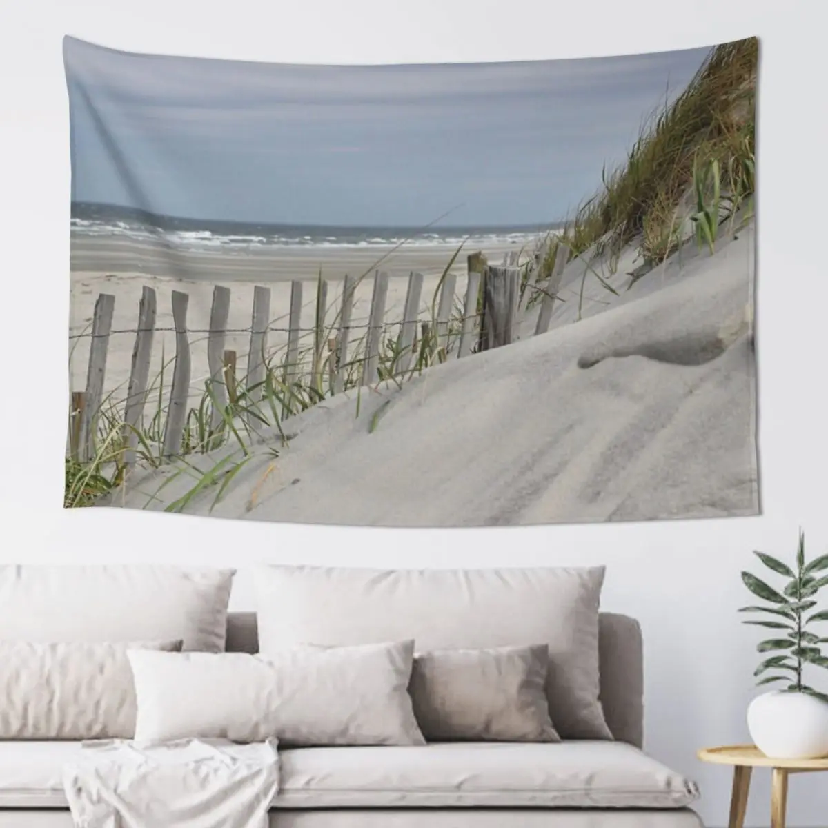 September Seabreeze Tapestry Room Decore Aesthetic Art Mural Room Decorations Aesthetics Tapestry