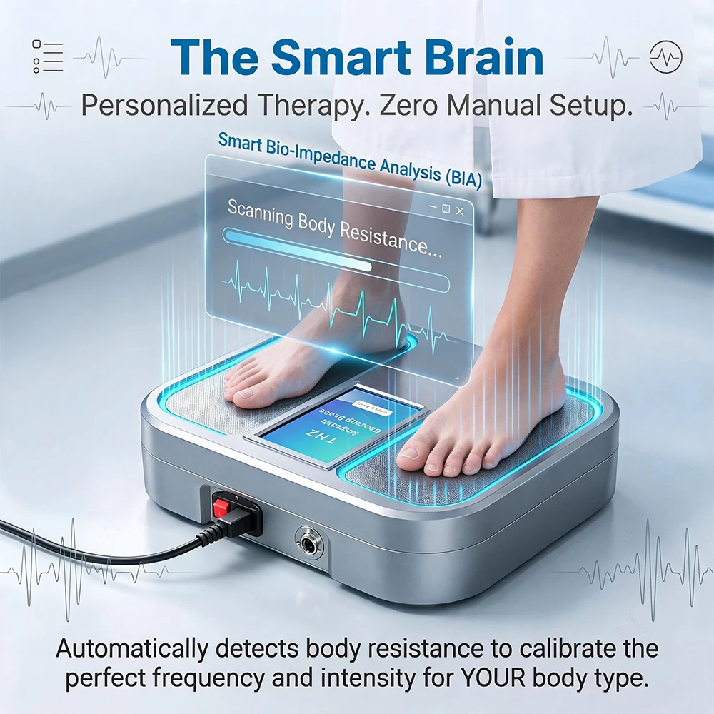 Factory Terahertz Energy Foot Massager, Bio Terra Foot Terahertz Therapy Device for Sleep Improvement & Detoxification