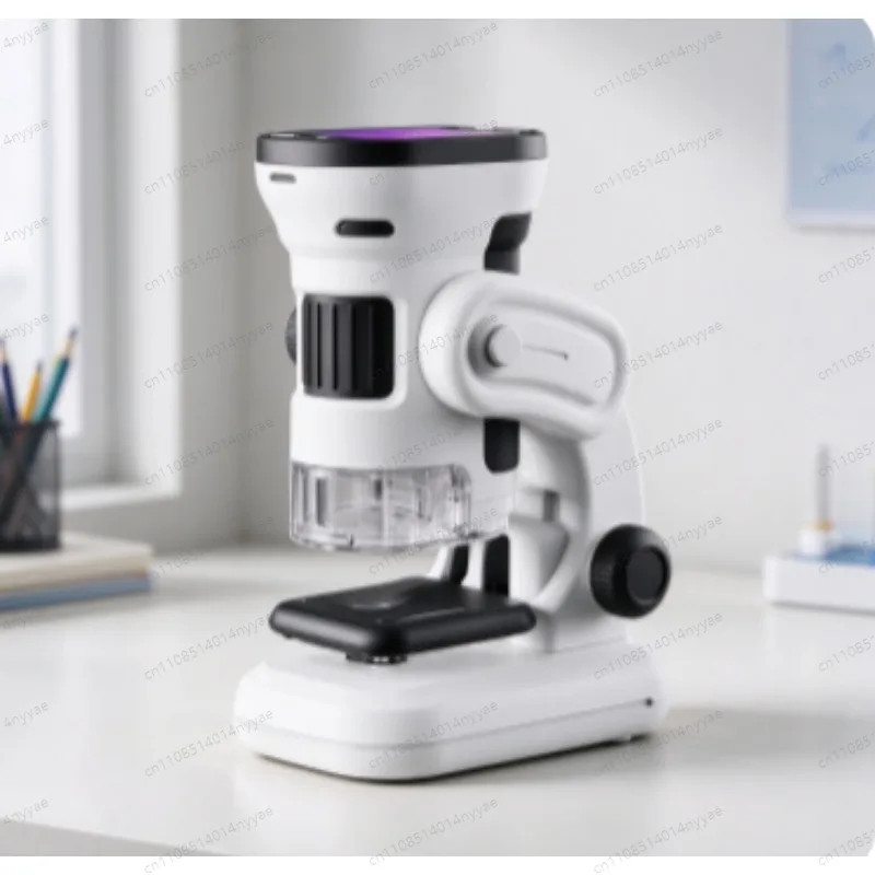 Kids Digital Microscope 1000X Handheld with 2 Inch Screen HD Video for Students Science Education
