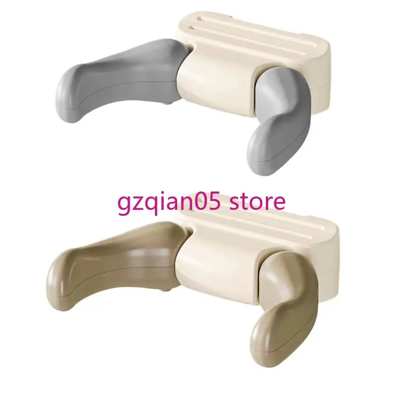 

N7ME Baby Bath Support for Standing Shower Wall Mounted Anti Pinch Adjustable Toddler Bathtub Helper 6 to 36 Months