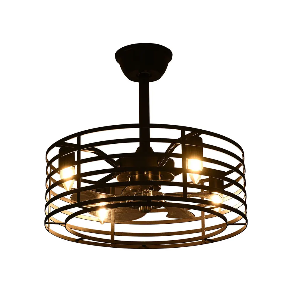 

Ceiling Fans with Remote Control, Adjustable Speeds, Timer Function, Corrosion-Resistant Iron for Home & Living Rooms