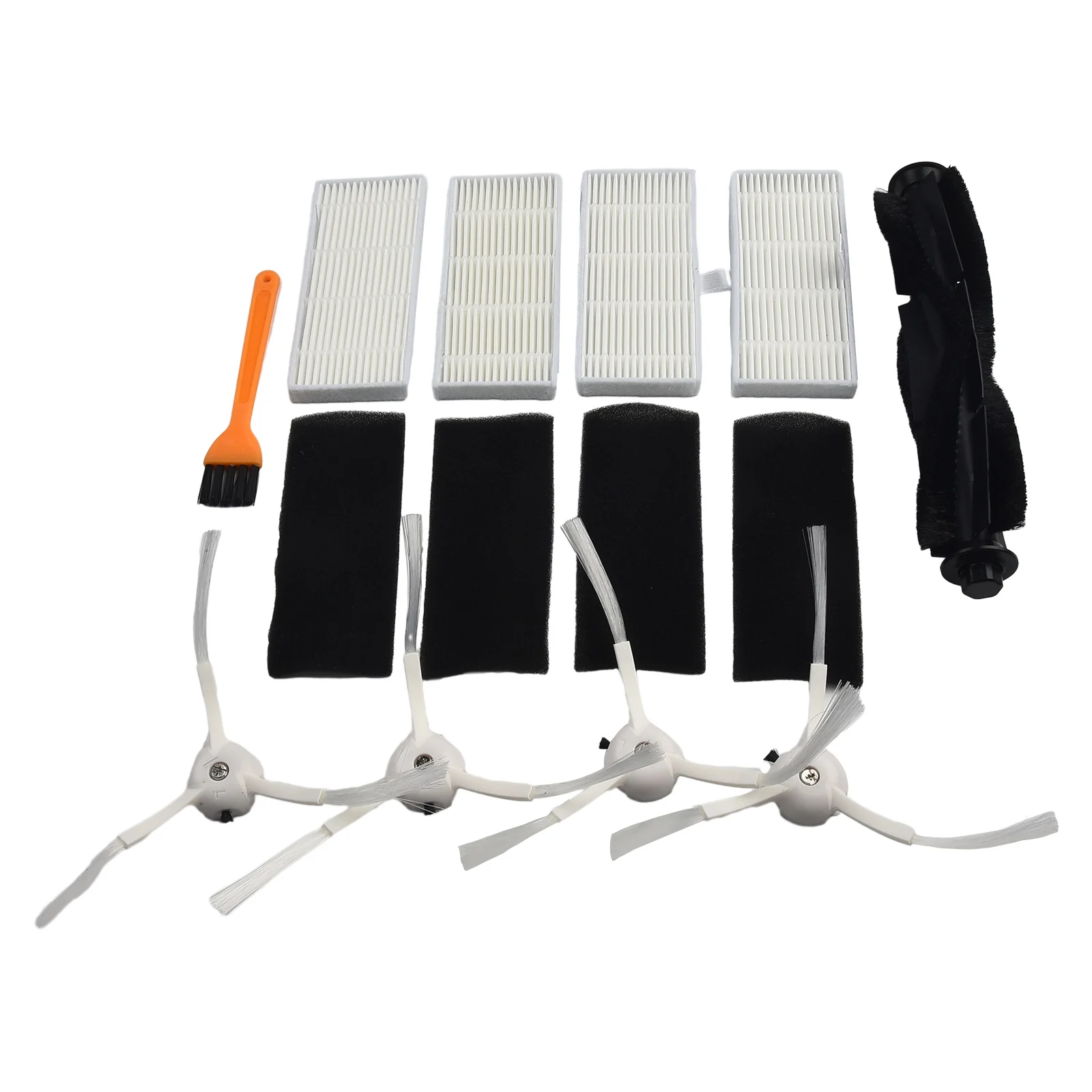 

Main Brush & Filter & Side Brush & Cleaning Brush Set For T10 Robot Vacuum Cleaner Replacement Spare Parts Accessories