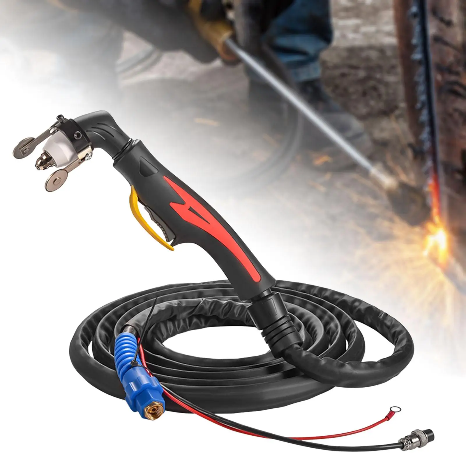 P80 Plasma Cutting Torch Replace Easy to Use Flame Retardant PU Leather Cover