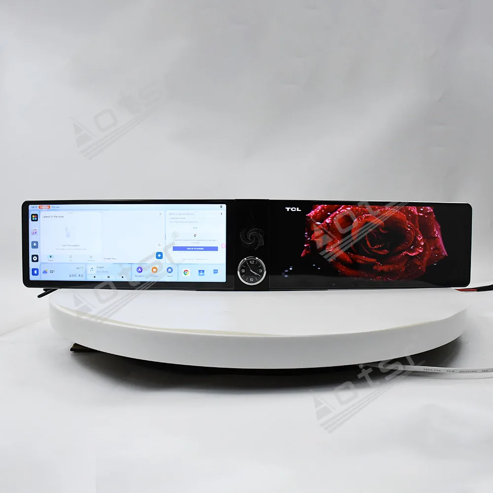 HD ثنائي الشاشة راديو السيارة لتويوتا هارير فينزا 2022 2023 2024 2025 سيارة الوسائط المتعددة مشغل فيديو لتحديد المواقع والملاحة Carplay وحدة