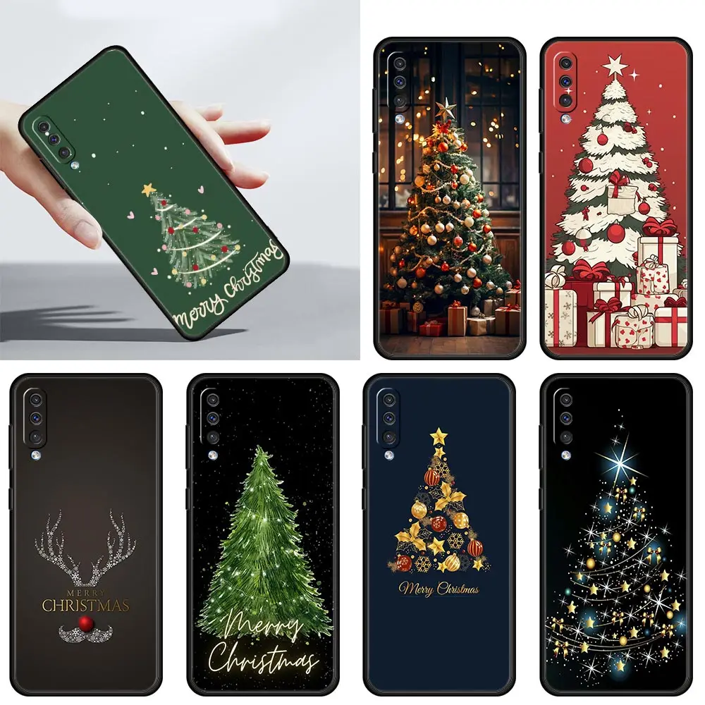 

Phone Case Merry Christmas Tree For Samsung A24 A12 A14 A16 A32 A50 A70 A20E A20S A10S A22 A40 A34 A54 A42 A52 5G A04s A06 Cover