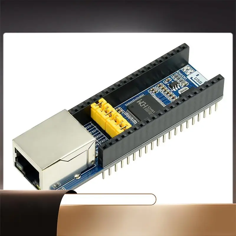 

Для Raspberry Pi PICO сетевая плата расширения 300Bps-921.6Kbps RJ45 плата расширения сетевого порта-N35R