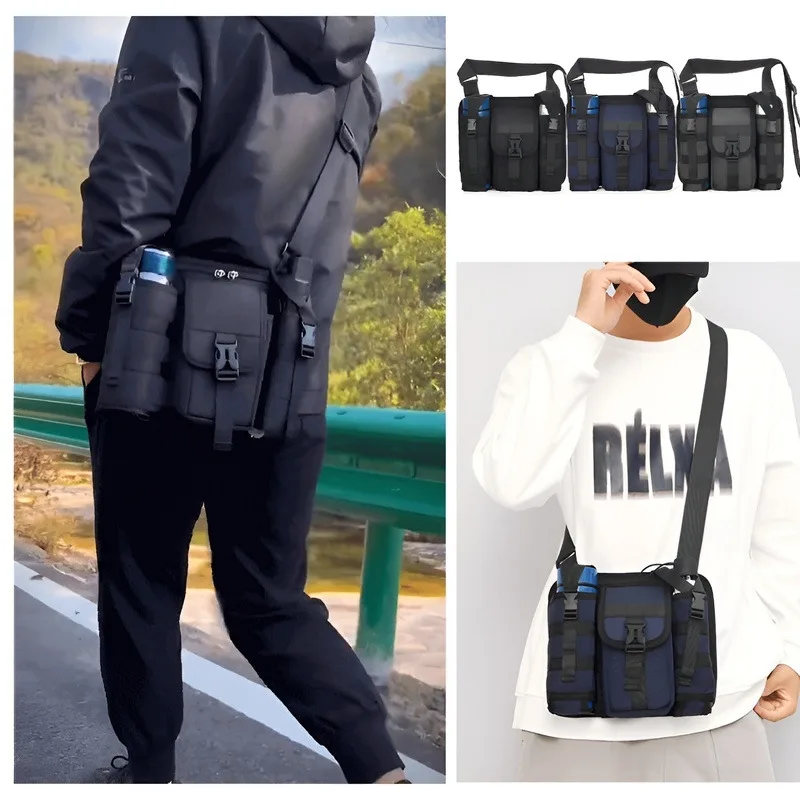 

Traveling Water Bottle Bag Outdoor Casual Sports Crossbody Bag Shoulder Bag Small Satchel