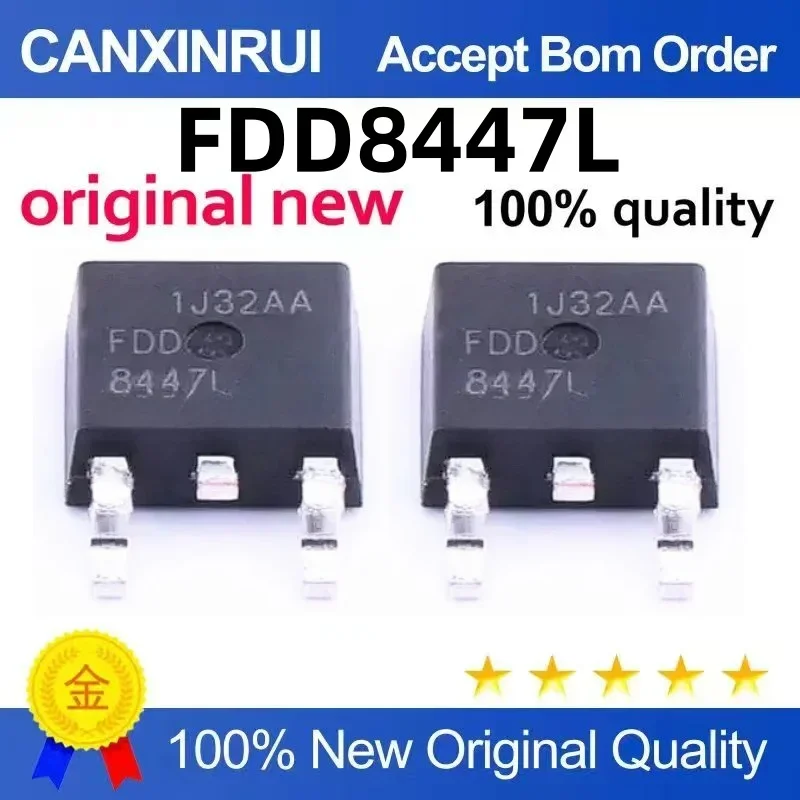 

(5-100 pieces) Brand new original FDD8447L FDD8447 TO-252 spot chip IC