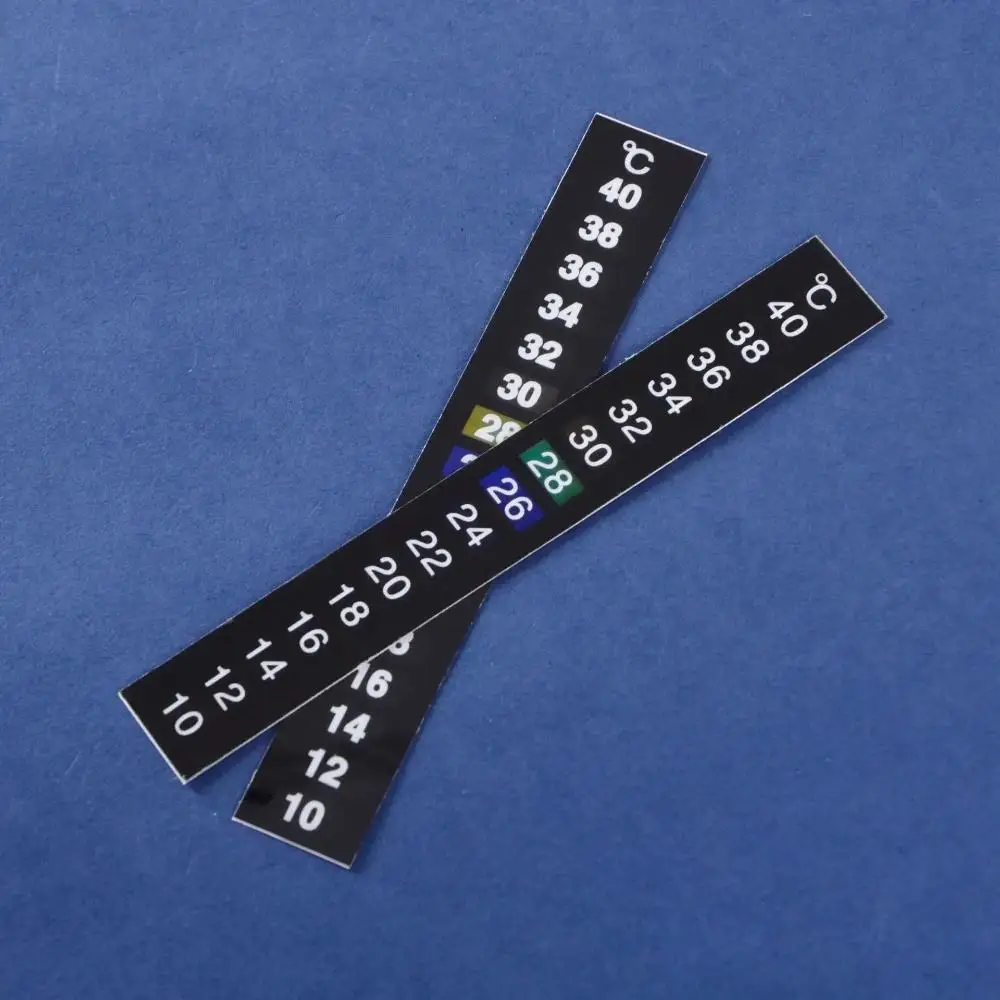 New Fish Tank Temperature Sticker LCD Temperature Sensing 10-40 ℃ Fish Tank Water Temperature Measurement Patch Aquarium Tool