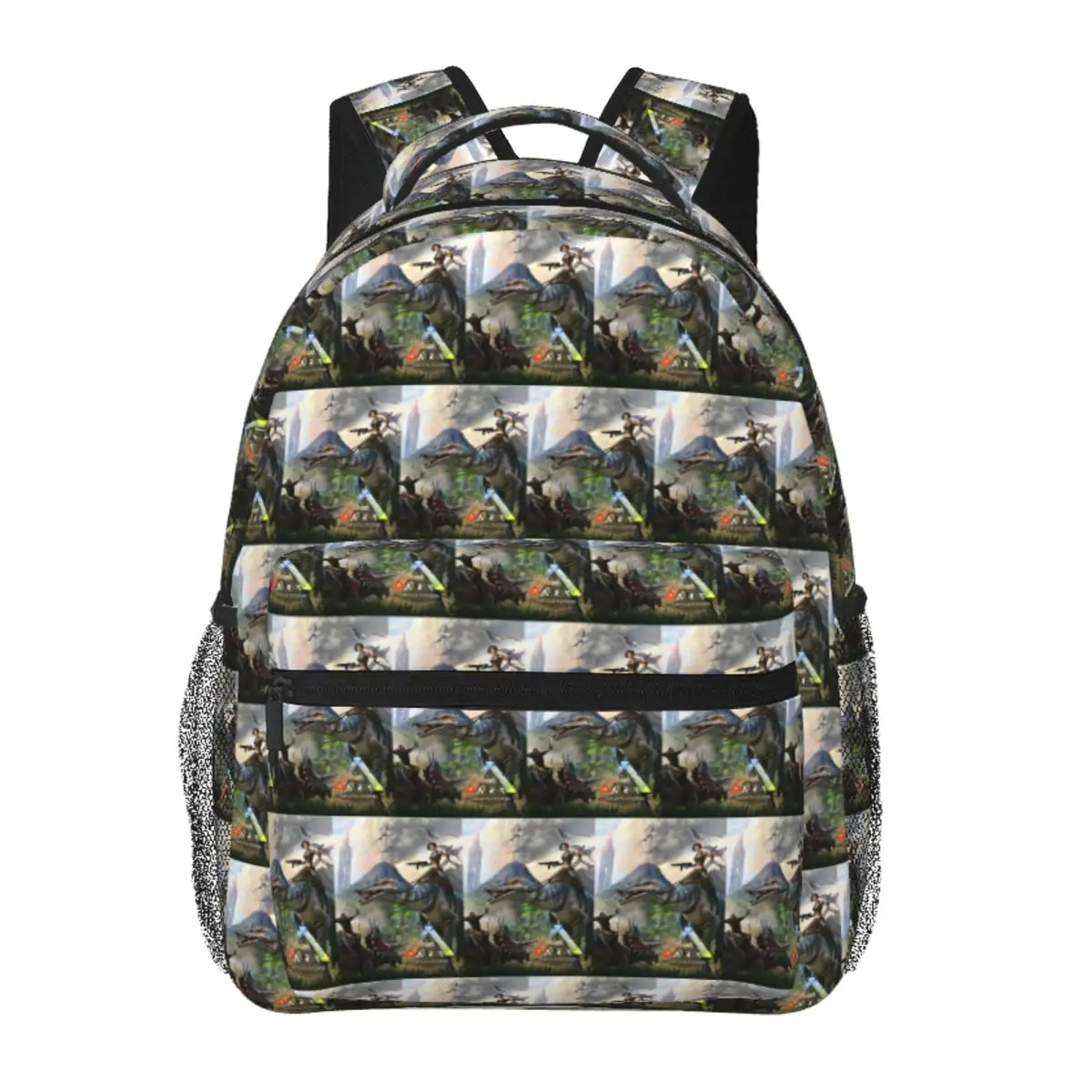 

Birthday Gift Artwork Gaming New Retro Wave Backpack Student Boys Girls BookBag School Bag Laptop Shoulder Bags for Men Women