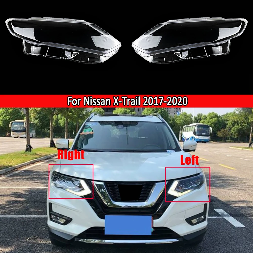 

Headlight Cover Shell Headlight Glass Lens Automobiles head light lamp Lens For Nissan X-Trail 2017 2018 2019 2020
