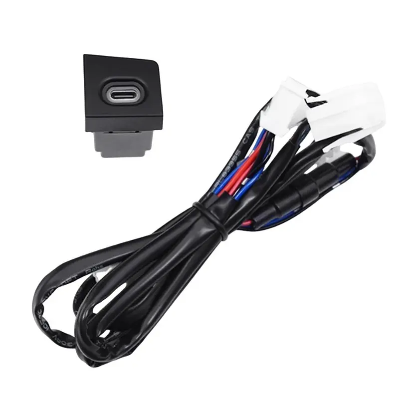 2X Car TYPE-C PD Fast Charger Socket Phone Charging Outlet Power Adapter For VW Magotan B6 2007-2011 Limited Time Offer