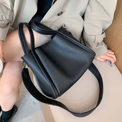 Casual Cute Small PU Leather Crossbody Bags For Women 2020 Winter Shoulder Handbags Females Travel Kawaii Totes Ladies Hand Bag