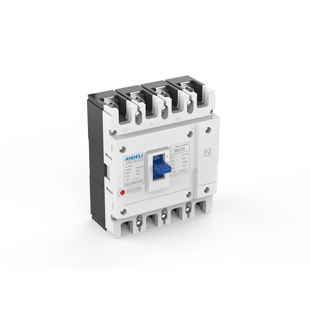 Picture 3: Moulded Case Circuit Breaker 250A AC 50/60Hz 50kA Breaking Capacity 12kV 400/690V Model ADM3-250L-4300