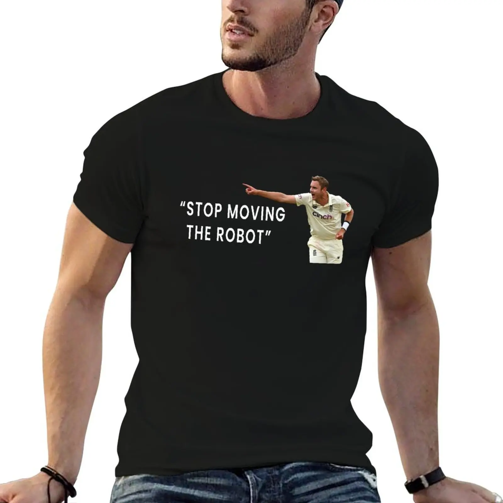 

Stop moving the robot - Stuart Broad Ashes 2021/2022 T-Shirt t shirt for man cotton t shirt man T-Shirt