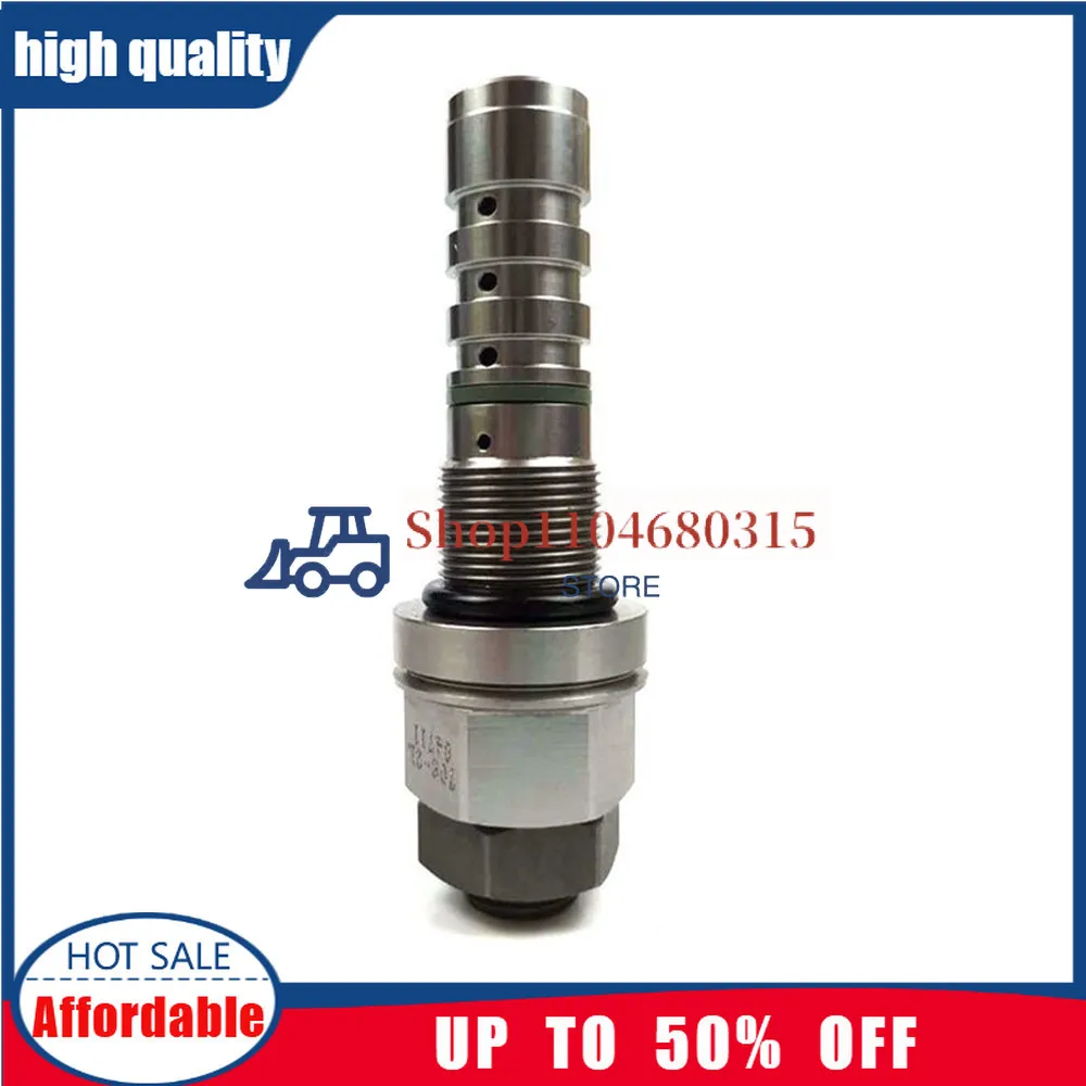 Excavator Parts For PC60-6-7 PC120-6 PC200-6 Safety Valve Hydraulic Pump Flow PC LS Speed Control