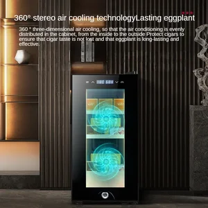 حار بيع الإلكترونية الرطوبة ثابتة المرطب المنزل مصغرة التحكم في درجة الحرارة السيجار مرطب أعلى 12 مبيعات السيجار الإلكتروني - رقم 2