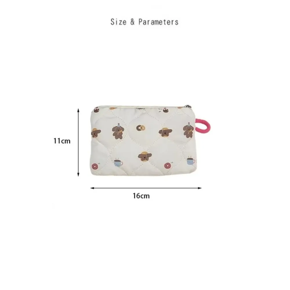 Nuevo Bolsa de cosméticos de dibujos animados, Mini bolsos de maquillaje ligeros multifuncionales, monedero para mujer